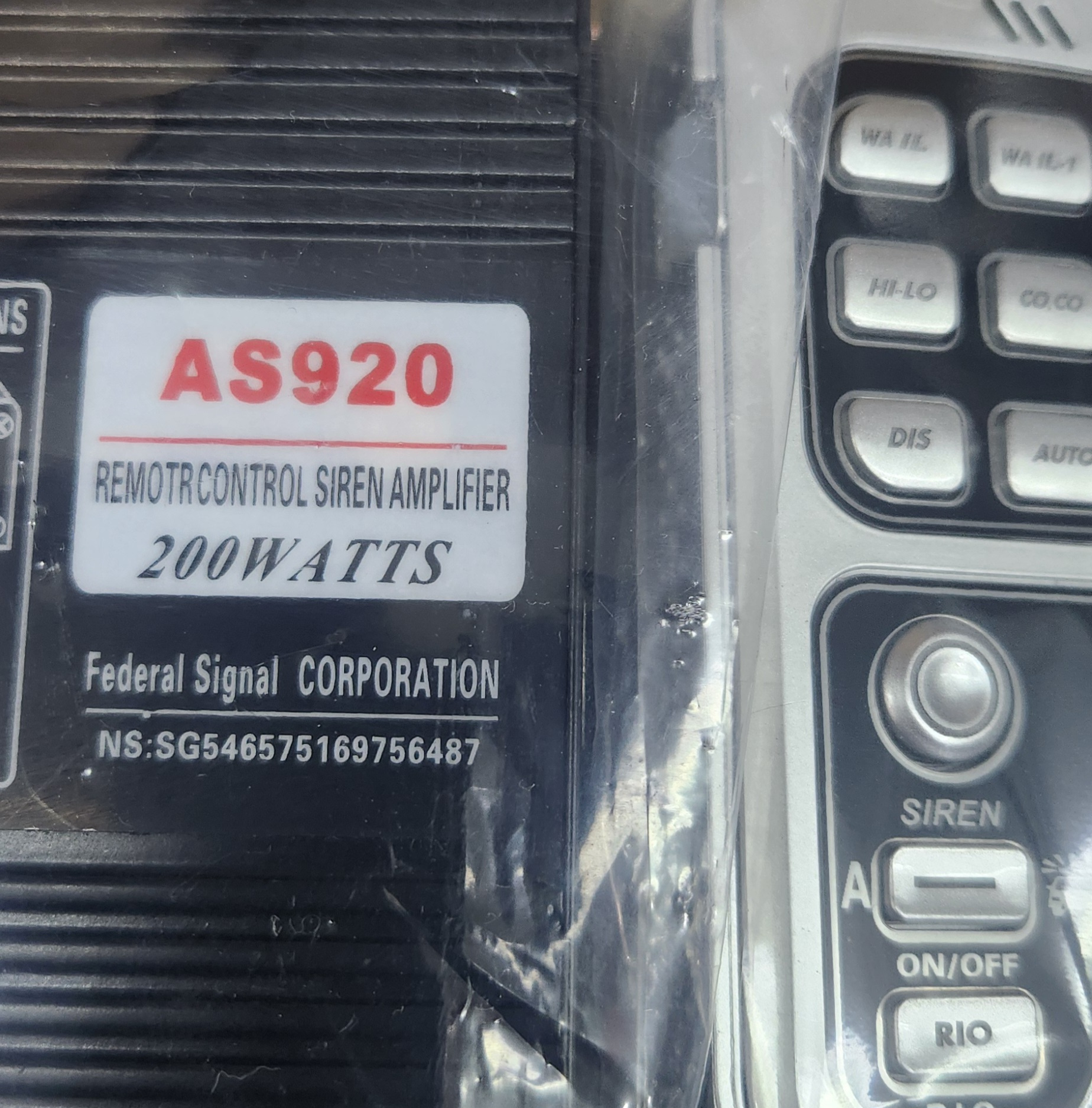 High output siren speaker