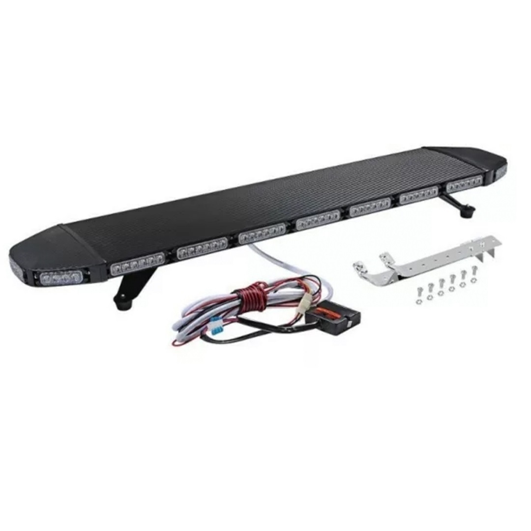 (WHITE) 1200mm / 1.2M Roof Top Emergency Light Bar, SECURITY CAR LIGHTS